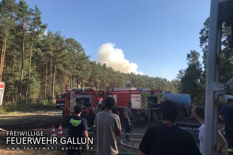 2018 - Waldbrand in der Lieberoser Heide